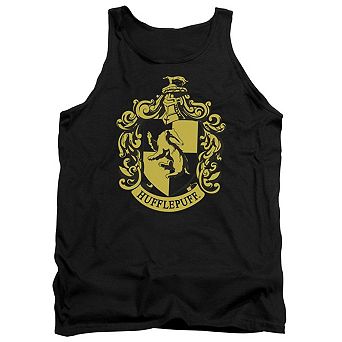 Harry Potter Hufflepuff Crest Adult Tank Top