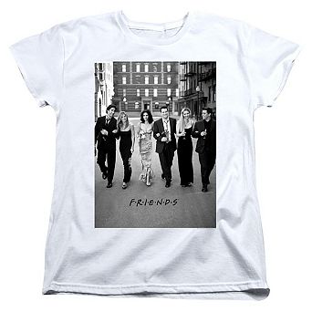 Friends Walk The Streets Short Sleeve Women´s T-Shirt