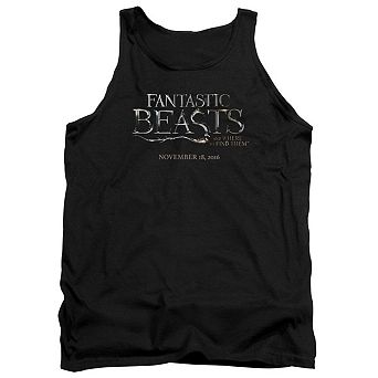 Fantastic Beasts Logo Adult Tank Top