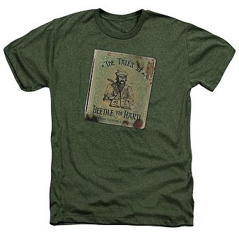 Harry Potter Beedle The Bard Adult Heather T-shirt