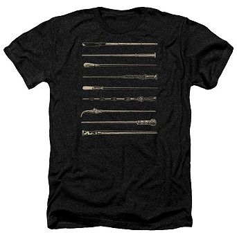 Fantastic Beasts 2 Wands Adult Heather T-shirt