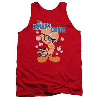 Looney Tunes One Smart Chick Adult Tank Top