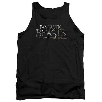 Fantastic Beasts Logo Adult Tank Top