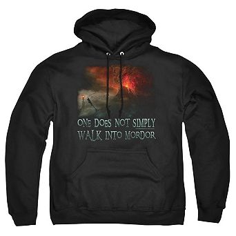 Lord Of The Rings Walk In Mordor Adult Pull Over Hoodie