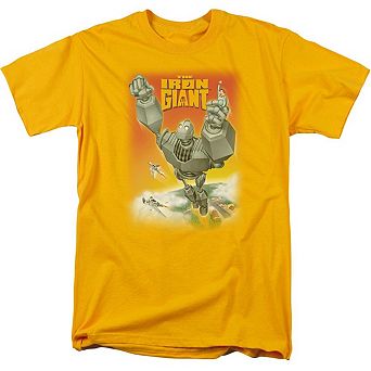 Iron Giant Fly Away Short Sleeve Adult T-shirt