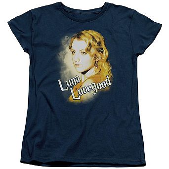 Harry Potter Luna Closeup Short Sleeve Womens T-shirt