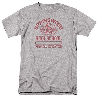 Nightmare On Elm Street Springwood High Short Sleeve Adult T-shirt