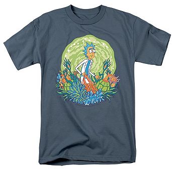 Rick And Morty Ricktanical Rick Short Sleeve Adult T-shirt