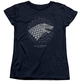 Game Of Thrones Stark Burst Sigils Short Sleeve Women´s T-Shirt