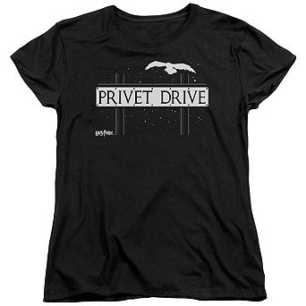 Harry Potter Privet Drive Short Sleeve Womens T-shirt