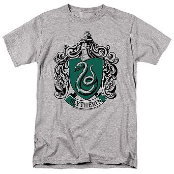 Harry Potter Slytherin Crest Short Sleeve Adult T-shirt