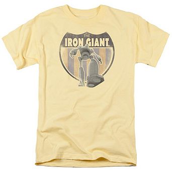 Iron Giant Patch Short Sleeve Adult T-shirt