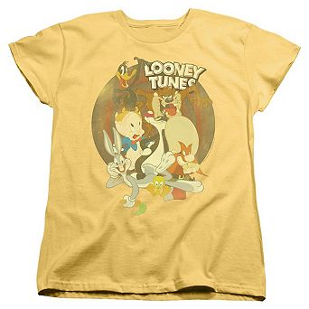 Looney Tunes Gangs All Here Short Sleeve Women´s T-Shirt