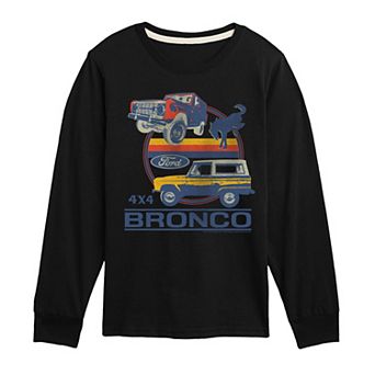 Boys 8-20 Ford 4x4 Bronco Long Sleeve Graphic Tee