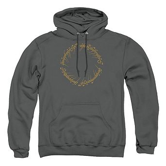 Lord Of The Rings One Ring Adult Pull Over Hoodie