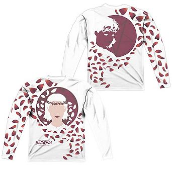 Chilling Adventures Of Sabrina Crown Of Thorns Long Sleeve Adult Poly Crew T-shirt