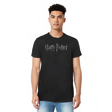 Harry Potter Logo Adult Heather T-shirt