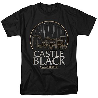 Game Of Thrones Castle Black Short Sleeve Adult T-shirt