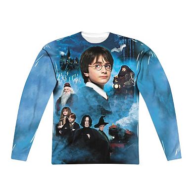 Harry Potter First Year Long Sleeve Adult Poly Crew T-shirt
