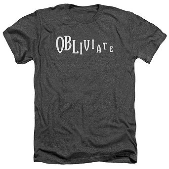 Harry Potter Obliviate Adult Heather T-shirt