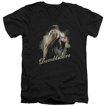 Harry Potter Dumbledore Wand Short Sleeve T-shirt