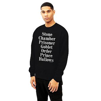 Harry Potter Titles Long Sleeve Adult T-shirt