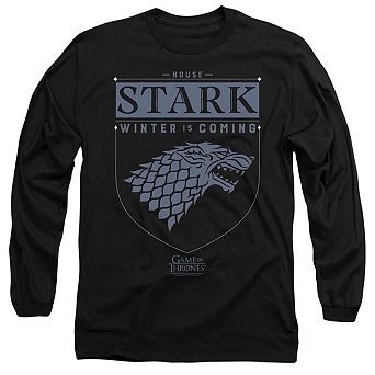 Game Of Thrones House Stark Sigil Long Sleeve Adult T-shirt