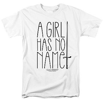 Game Of Thrones No Name Short Sleeve Adult T-shirt