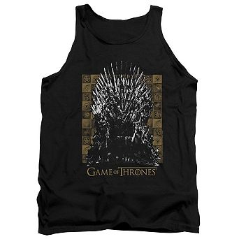 Game Of Thrones Iron Throne Adult Tank Top