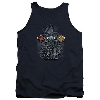 Game Of Thrones For The Throne Sigils Adult Tank Top