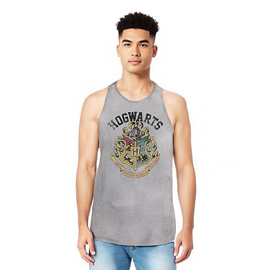 Harry Potter Hogwarts Crest Adult Tank Top