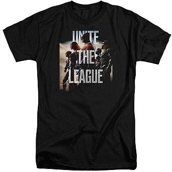 Justice League Movie Dawn Short Sleeve Adult Tall T-shirt