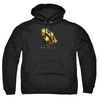 Lord Of The Rings One Ring Adult Pull Over Hoodie