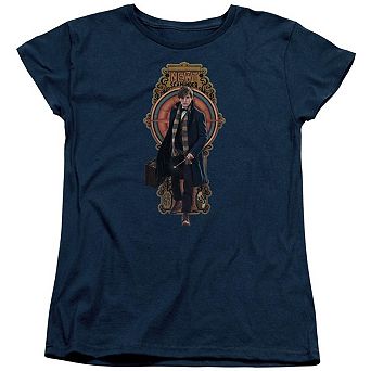Fantastic Beasts Newt Scamander Short Sleeve Womens T-shirt
