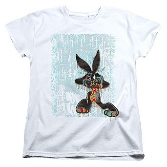 Looney Tunes Graffiti Rabbit Short Sleeve Women´s T-Shirt