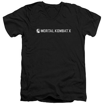 Mortal Kombat X Horizontal Logo Short Sleeve T-shirt