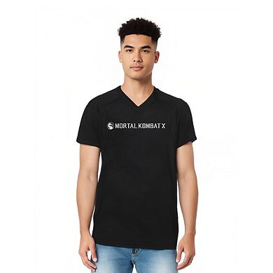 Mortal Kombat X Horizontal Logo Short Sleeve T-shirt