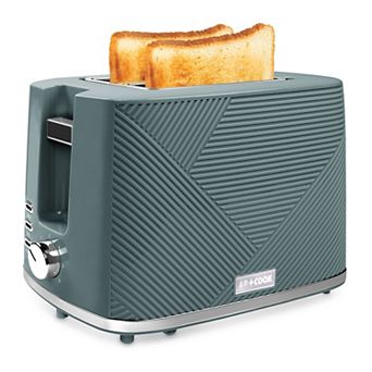 Art and Cook Crosshatch 2-Slice Toaster