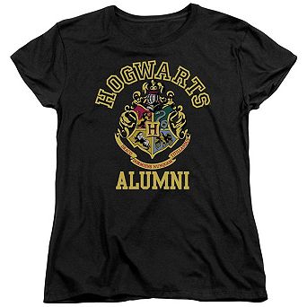 Harry Potter Hogwarts Alumni Short Sleeve Womens T-shirt