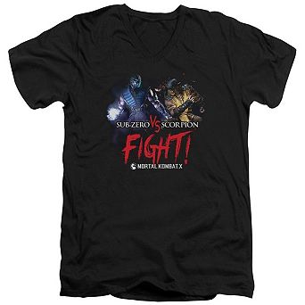 Mortal Kombat X Fight Short Sleeve T-shirt