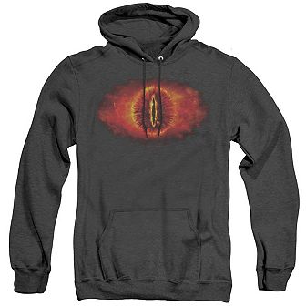 Lord Of The Rings Eye Of Sauron Adult Heather Hoodie