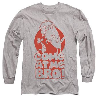 Looney Tunes Come At Me Long Sleeve Adult T-shirt