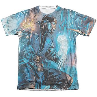 Mortal Kombat Kombat Comic Sleeve T-shirt