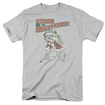 Looney Tunes Mistletoe Short Sleeve Adult T-shirt