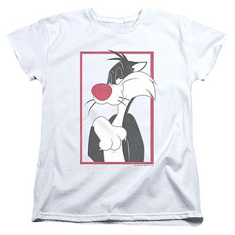 Looney Tunes Sylvester Short Sleeve Women´s T-Shirt