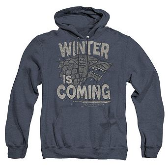 Game Of Thrones Winter Is Coming Adult Heather Hoodie
