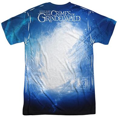 Fantastic Beasts 2 Team Up Short Sleeve Adult Poly Crew T-shirt