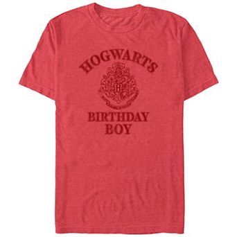 Men's Harry Potter Hogwarts Birthday Boy Graphic Tee