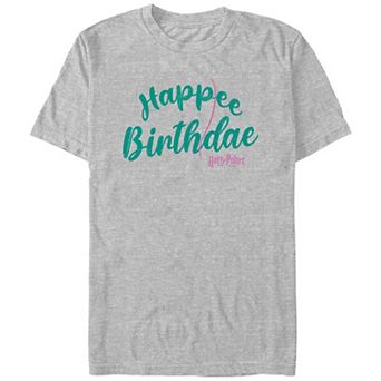 Men's Harry Potter Happee Birthdae Graphic Tee