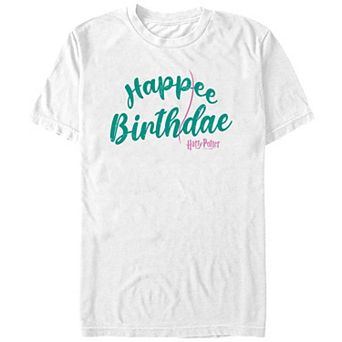 Men's Harry Potter Happee Birthdae Graphic Tee